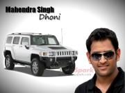 MS Dhoni's Hummer SUV