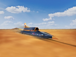 Bloodhound Team Custom Car