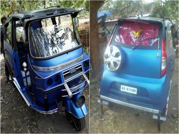 முன்பு ஸ்கார்பியோ ஆட்டோ.. தற்போது ‘நானோ’ ஆட்டோ..!