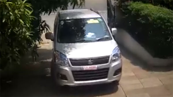 உங்கள் காரில் ஹேண்ட் பிரேக் போடவில்லை என்றால் இப்படியும் நடக்கலாம்...