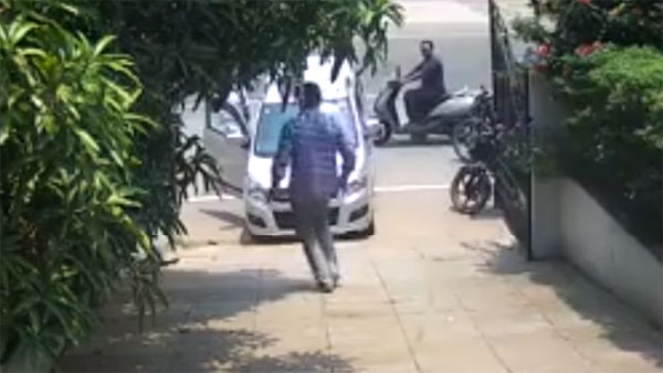 உங்கள் காரில் ஹேண்ட் பிரேக் போடவில்லை என்றால் இப்படியும் நடக்கலாம்...