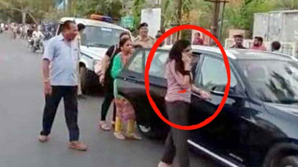 ஜடேஜா மனைவியின் தலைமுடியை இழுத்து தாக்கிய போலீஸ்.. கார் மோதியதால் ஆத்திரம்.. விபத்துக்கு காரணம் யார்