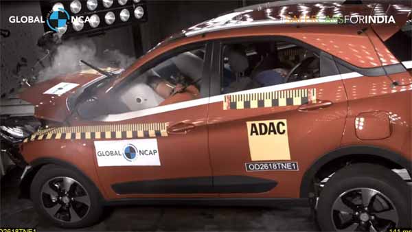 இந்தியாவின் பாதுகாப்பான கார் எது தெரியுமா? ; க்ராஷ் டெஸ்டில் 4 ஸ்டார் ரேட்டிங் பெற்ற கார் இது தான்