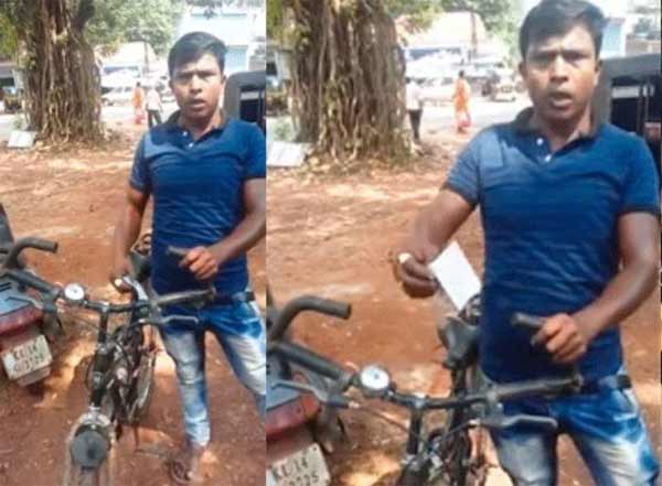 ஹெல்மெட் அணியவில்லை, அதிவேகம்.. 'சைக்கிளில்' பயணித்த தொழிலாளிக்கு 2,000 அபராதம் விதித்த போலீசார்!