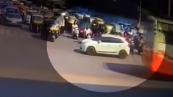 காரை ஏற்றி கொலை செய்ய முயன்ற இளைஞரை சினிமா பாணியில் விரட்டி பிடித்த போலீசார்... வைரல் வீடியோ