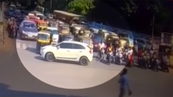 காரை ஏற்றி கொலை செய்ய முயன்ற இளைஞரை சினிமா பாணியில் விரட்டி பிடித்த போலீசார்... வைரல் வீடியோ