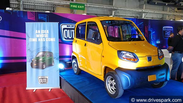ஒருவழியாக விற்பனைக்கு வந்தது புதிய பஜாஜ் க்யூட் குவாட்ரிசைக்கிள் வாகனம்!