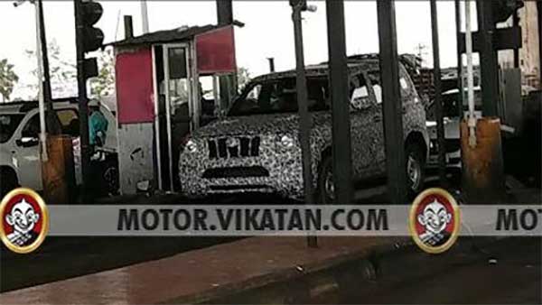 முதன் முதலாக கேமிராவின் கண்களில் சிக்கிய புதிய ஸ்கார்ப்பியோ: அதுவும் நம்ம சென்னைக்கு மிக அருகில்!