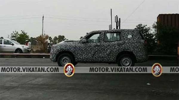 முதன் முதலாக கேமிராவின் கண்களில் சிக்கிய புதிய ஸ்கார்ப்பியோ: அதுவும் நம்ம சென்னைக்கு மிக அருகில்!