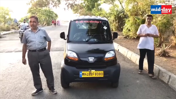 இந்தியாவின் முதல் வாடகை குவாட்ரி சைக்கிள் இதுதான்... வீடியோ...!
