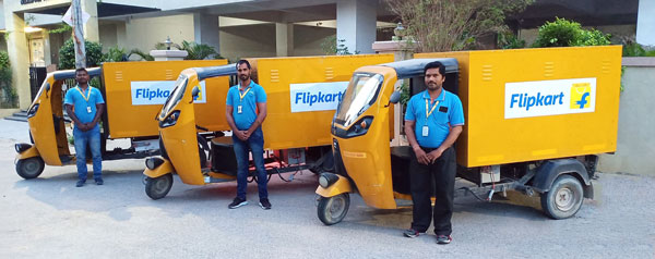 டெலிவரி வாகனங்களில் பிளிப்கார்ட் செய்யவிருக்கும் அதிரடி மாற்றம்... தெரிந்தால் ஆச்சரியப்படுவீங்க...