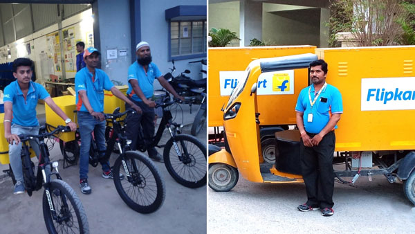 டெலிவரி வாகனங்களில் பிளிப்கார்ட் செய்யவிருக்கும் அதிரடி மாற்றம்... தெரிந்தால் ஆச்சரியப்படுவீங்க...