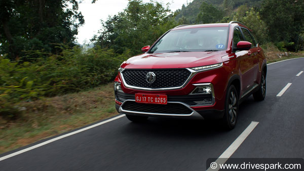 எம்ஜி ஹெக்டர் எஸ்யூவிக்கு முன்பதிவு திடீர் நிறுத்தம்... வாடிக்கையாளர்கள் ஏமாற்றம்!
