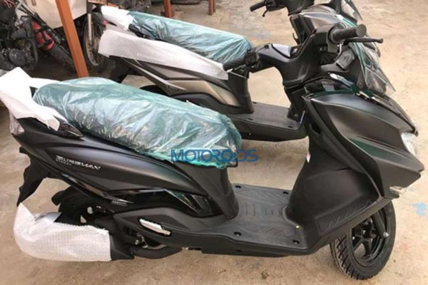 விரைவில் ரசிகர்களுக்கு விருந்தளிக்க உள்ள சுஸுகி: புதிய நிறத்தில் காட்சியளித்த பர்க்மேன்...
