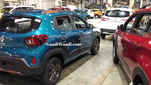 ரெனோ க்விட் ஃபேஸ்லிஃப்ட் மாடலின் ஸ்பை படங்கள்