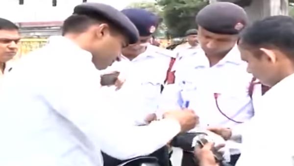 விதிமுறையை மீறிய டிஎஸ்பி சிக்கினார்... சூப்பரான தண்டனை கிடைத்தது... என்னவென்று தெரியுமா?