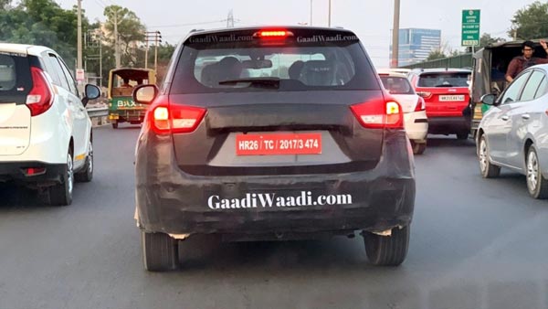 மாருதி விட்டாரா பிரெஸ்ஸா ஃபேஸ்லிஃப்ட் மாடலின் ஸ்பை படங்கள்!