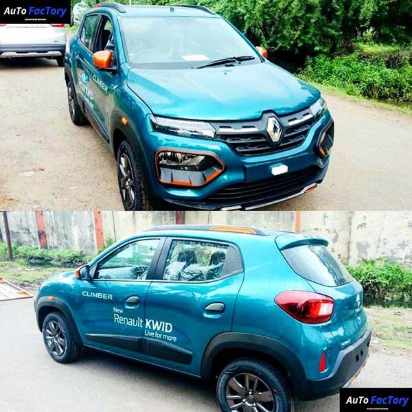 இந்தியாவில் களமிறங்கும் நியூ ரெனோ க்விட் ஃபேஸ்லிஃப்ட்டின் புகைப்படங்கள் கசிந்தன!