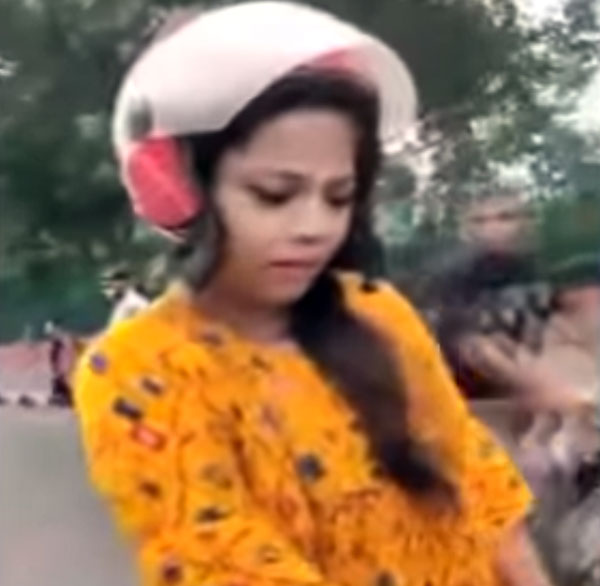 இது புது ஐடியாவா இருக்கே... போலீசிடம் இருந்து நைசாக தப்பித்த இளம்பெண்... என்ன செய்தார் தெரியுமா?