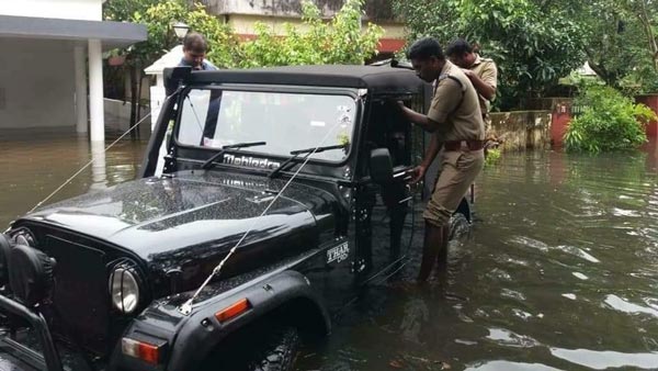 ஆபத்தில் உதவிய ஜீப்: போலீஸார் செய்த நன்றி கடனால் உரிமையாளர் அதிர்ச்சி!