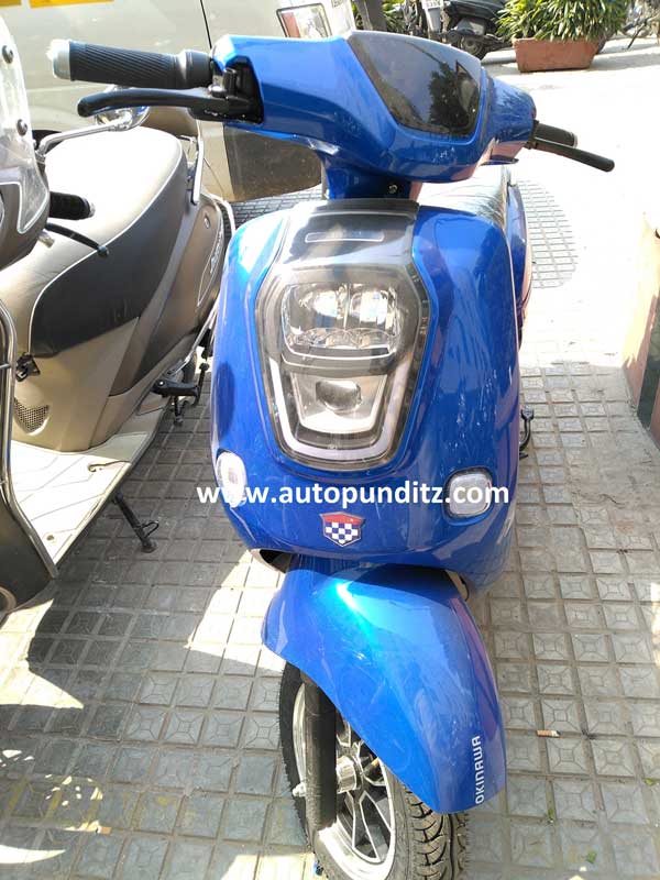புதிய ஒகினவா லைட் எலெக்ட்ரிக் ஸ்கூட்டரின் ஸ்பை படங்கள்