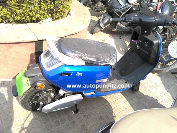 புதிய ஒகினவா லைட் எலெக்ட்ரிக் ஸ்கூட்டரின் ஸ்பை படங்கள்