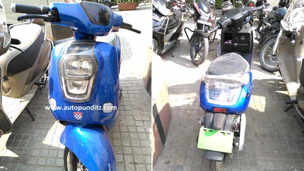 புதிய ஒகினவா லைட் எலெக்ட்ரிக் ஸ்கூட்டரின் ஸ்பை படங்கள்