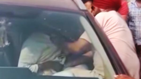 இது புதுசா இல்ல இருக்கு... டிராஃபிக்கில் தப்பிக்க துப்பாக்கியை நீட்டிய மோடி கட்சிக்காரர்.... வைரல் வீடியோ!