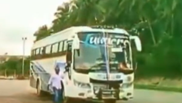 பள்ளி மைதானத்தில் அபாயகரமான ஸ்டண்ட்... கார், பஸ் டிரைவர் சிக்கினர்... என்ன நடந்தது தெரியுமா?