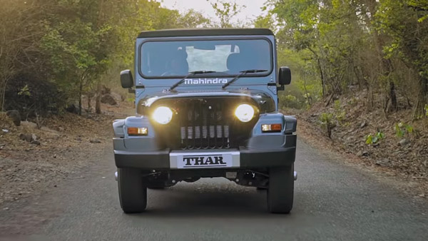 சென்னை அருகே சோதனை ஓட்டத்தில் ஈடுப்படுத்தப்பட்டுள்ள 2020 மஹிந்திரா தார்...