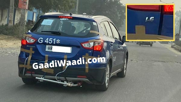 1.6 லிட்டர் என்ஜினுடன் புதிய மாருதி எஸ்-கிராஸ் சோதனை ஓட்டம்...