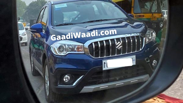 1.6 லிட்டர் என்ஜினுடன் புதிய மாருதி எஸ்-கிராஸ் சோதனை ஓட்டம்...