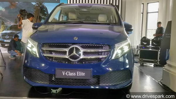 மெர்சிடிஸ் பென்ஸ் வி க்ளாஸ் எலைட் மாடல் இந்தியாவில் விற்பனைக்கு அறிமுகம்!