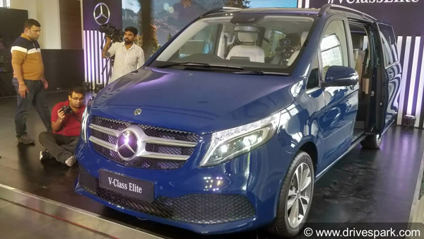 மெர்சிடிஸ் பென்ஸ் வி க்ளாஸ் எலைட் மாடல் இந்தியாவில் விற்பனைக்கு அறிமுகம்!