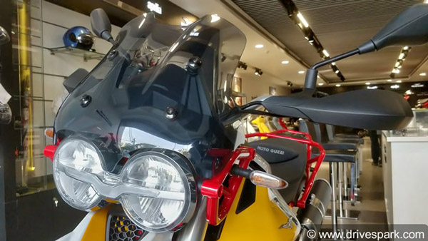 இத்தாலியன் ஸ்டைலில் மோட்டோ குஸ்ஸி வி85 டிடி அட்வென்ஜர் பைக்... டெலிவரி ஆரம்பமானது