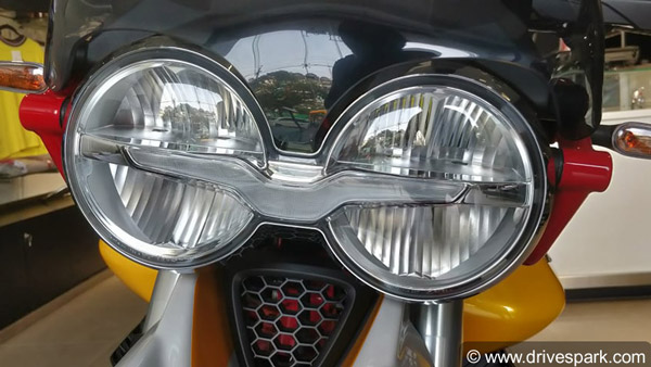 இத்தாலியன் ஸ்டைலில் மோட்டோ குஸ்ஸி வி85 டிடி அட்வென்ஜர் பைக்... டெலிவரி ஆரம்பமானது