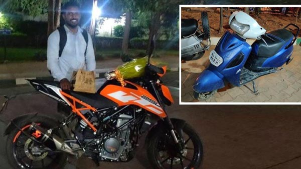 கொள்ளையர்களை பைக்கில் விரட்டி சென்று பிடித்த துணிச்சல் இளைஞர்... பாராட்டு குவிகிறது...