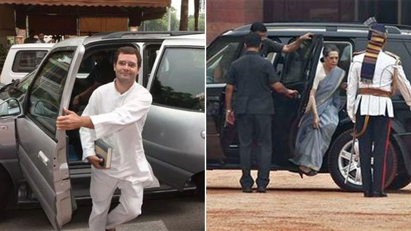 சோனியா காந்தி, ராகுலுக்கு பழைய டாடா சஃபாரி கார்கள் ஒதுக்கீடு... மத்திய அரசு அதிரடி!