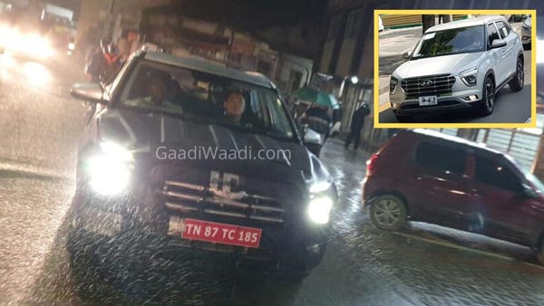 கொட்டும் மழையில் 2020 ஹூண்டாய் க்ரெட்டா சோதனை ஓட்டம்...