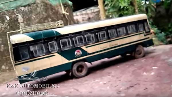 சிறிய ரக பேருந்தை உருவாக்கிய இளைஞர்.. எதற்காக தெரிஞ்சா ஆச்சரியப்படுவீங்க.. வீடியோ..!