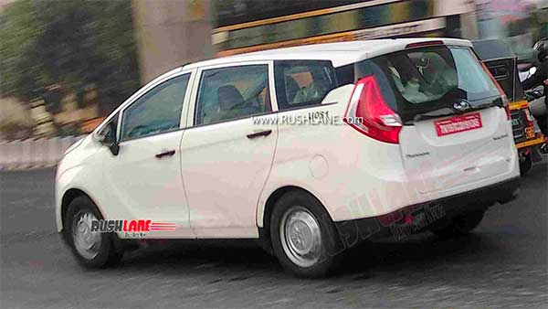 மஹிந்திரா மாராஸ்ஸோ பிஎஸ்6 மாடல் முதன்முறையாக சோதனை ஓட்டம்...