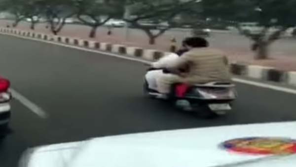 பிரியங்கா காந்தியை ஸ்கூட்டரில் அழைத்து சென்றவருக்கு நேர்ந்த கதி இதுதான்... என்ன நடந்தது தெரியுமா?