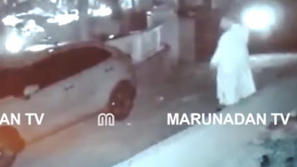 பாதிரியாரின் செயலால் அதிர்ந்துபோன காரின் உரிமையாளர்... சிசிடிவி காட்சியால் அம்பலம்..!