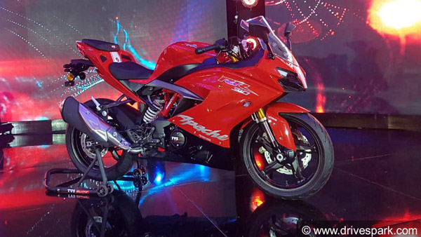 டிவிஎஸ் அப்பாச்சி 310 பைக்கின் பிஎஸ்6 மாடல் விற்பனைக்கு அறிமுகம்