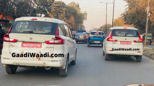 பிஎஸ்6 டீசல் என்ஜினுடன் 2020 மாருதி எர்டிகா சோதனை ஓட்டம்...!
