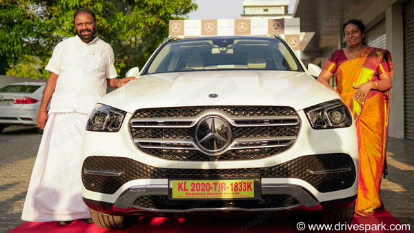 முதல் மெர்சிடிஸ் பென்ஸ் ஜிஎல்இ கார் வாடிக்கையாளருக்கு டெலிவிரி!