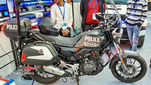 போலீஸ் வாகனமாக மாறிய ஹீரோ எக்ஸ்பல்ஸ் 200டி... இது எப்படி இருக்கு...!