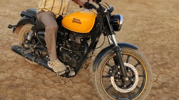 மஞ்சள் நிற ராயல் எண்ட்பீல்டு மீட்டியோர் 350 பைக்கின் டீசர் வீடியோ தயாராகிறது... இந்திய அறிமுகம் எப்போது..?