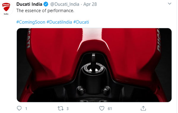 லாக்டவுன் நேரத்திலும் புதிய பைக் மாடலை களமிறக்க தயாராகும் டுகாட்டி...