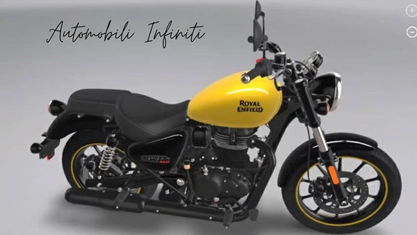 ராயல் எண்ட்பீல்டு மீட்டியோர் 350 பைக்கின் தோற்றம் இதுதான்... விலை குறித்த தகவலும் வெளிவந்தது...